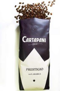 Cartapani 1951 | PRESTIGIO 100% ARABICA in grani | caffè pregiato dal gusto dolce e delicato | 1kg