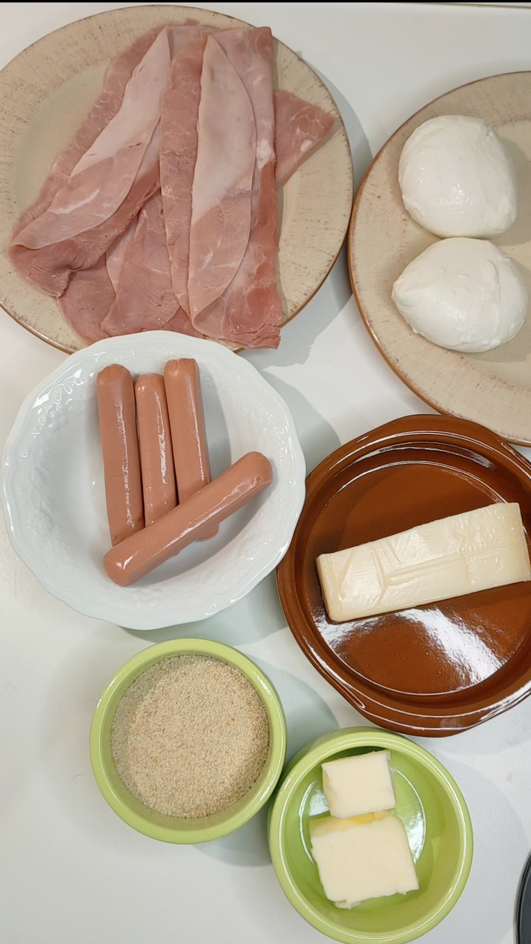 Ingredienti per gateau di patate facile saporito