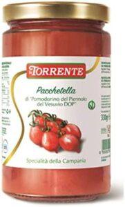 Pacchetella di "Pomodorino del Piennolo del Vesuvio DOP"- La Torrente - Cartone da 6 Pezzi