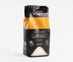 Sale Marino Integrale di Trapani – Artigianale, Siciliano, Presidio Slow Food – Macina Grossa, Naturale e Non Raffinato (1 kg)