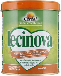 LECINOVA LECITINA DI SOIA, Senza Glutine, Senza Controindicazioni, Con Soia NON OGM, Con Omega 6, Barattolo da 250 gr