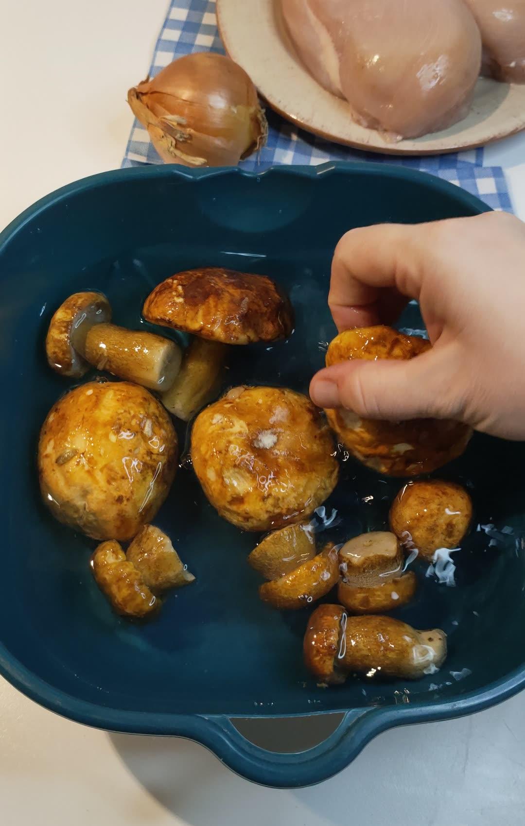 Come cucinare funghi porcini surgelati interi