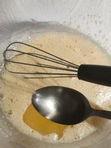 Aggiungere olio vegetale waffle