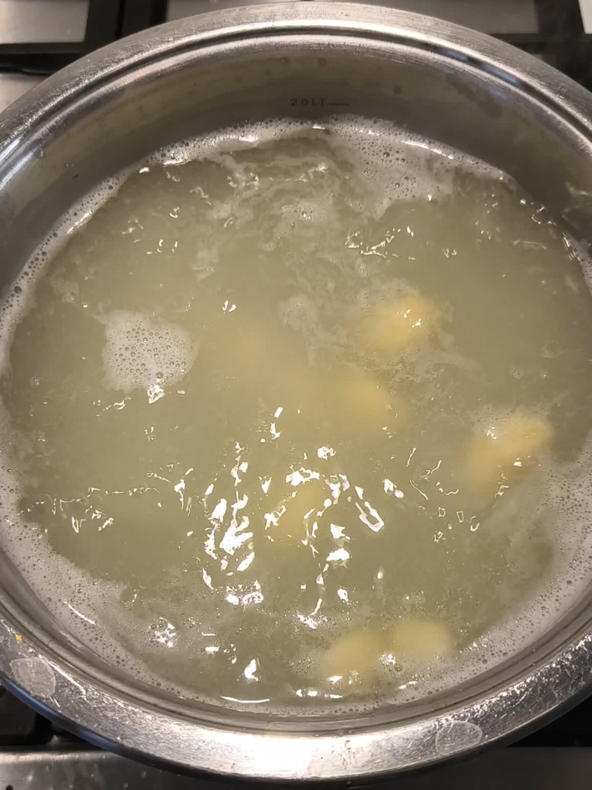 water for cooking gnocchi