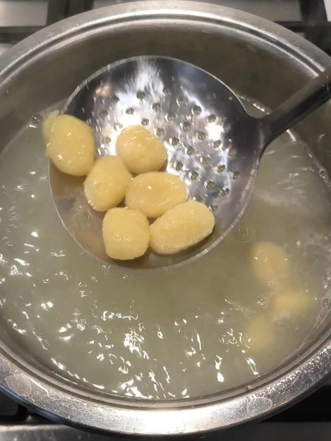 gnocchi floating to the surface