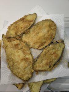 Melanzane fritte per parmigiana