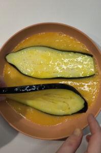Melanzane nel uovo