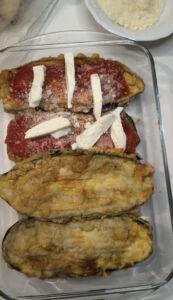 Secondo strato parmigiana