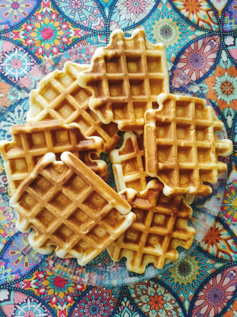 waffle leggeri fatti in casa ricetta