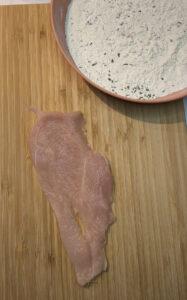 Preparare involtini di pollo