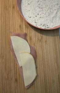 Scamorza involtini di pollo