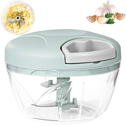 Tritatutto Manuale, 520ml, per Cipolla Insalata, Pesto, prezzemolo, di Patate, salame/Lavatrice a...