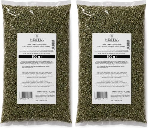 Hestia Herbs Prezzemolo Greco Essiccato 500 g (Confezione da 2)