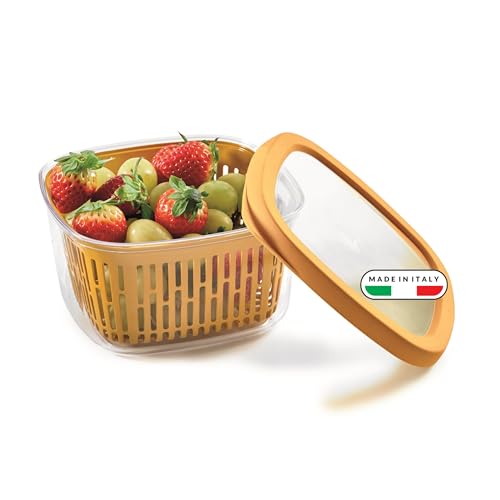 Snips Aroma Keeper Contenitore Frigo per Frutta e Verdura 1,5 L, Contenitore per Alimenti con...