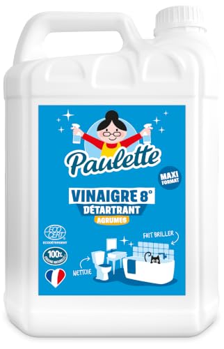 Paulette – Aceto Domestico Limone – Bottiglia Ecocert – 5 L