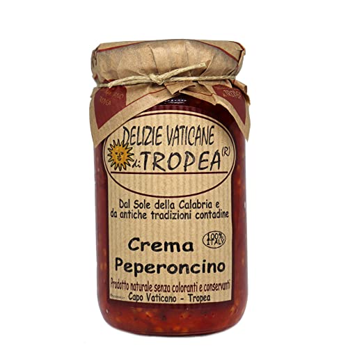 Crema Peperoncino in Olio di Oliva 180g - Trito di Peperoncino Calabresi Sott'Olio - Prodotti...